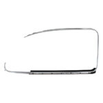 Window scraper + moulding, left, each, Original German quality