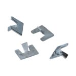 Clips de moulage pour l'éclairage de la plaque d'immatriculation