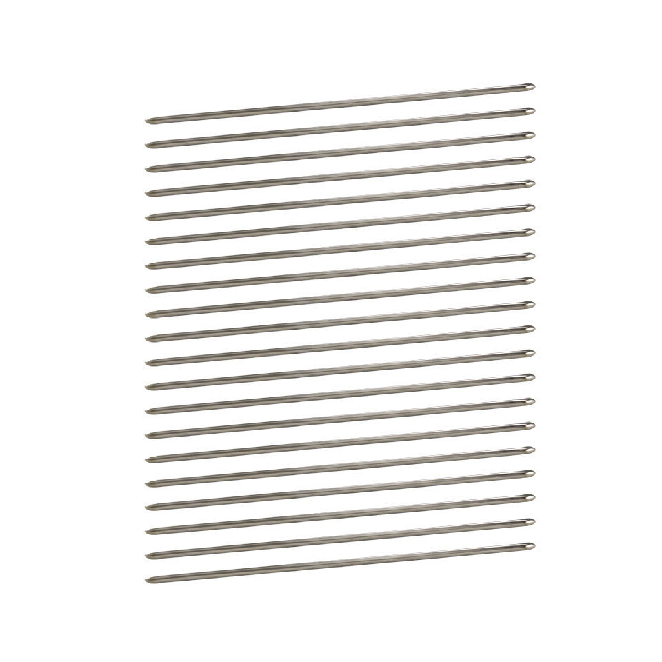0404-401 Engine vent trims, Stainless steel - Afbeelding 1