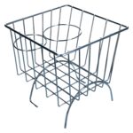 Porte-bagages de rangement, chromé