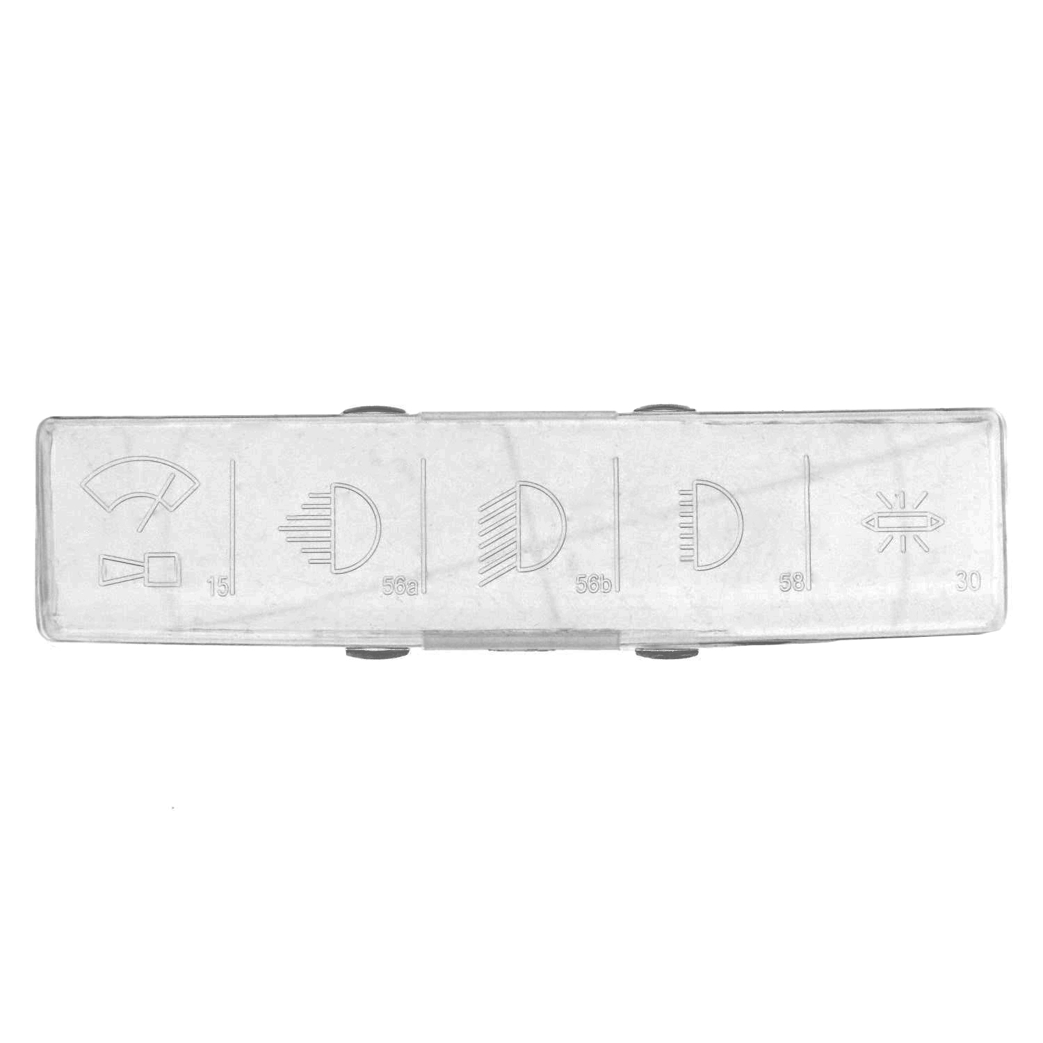 0662-56 Fuse box cover, 10 fuses - Image 1