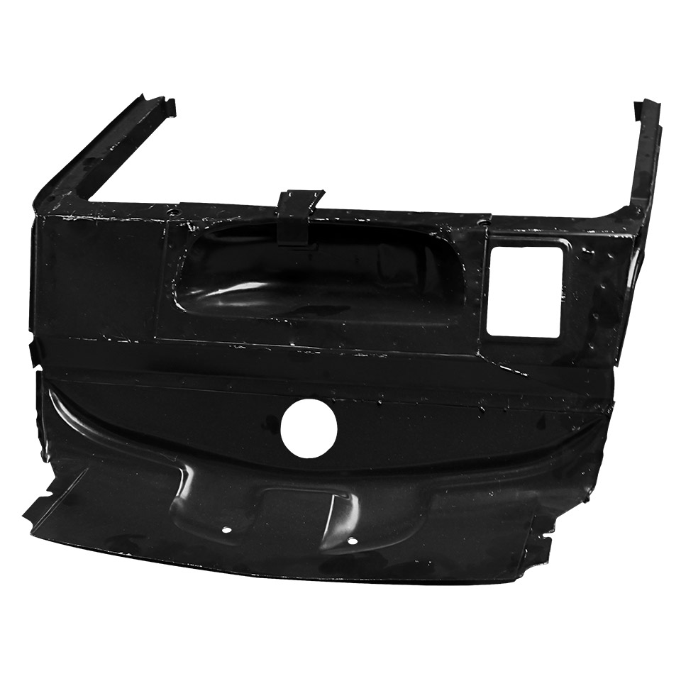 0857 Spare wheel well, with rear panel - Imagen 1