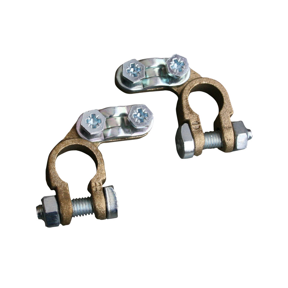 10057 Battery terminals + & -, as pair - Imagen 1