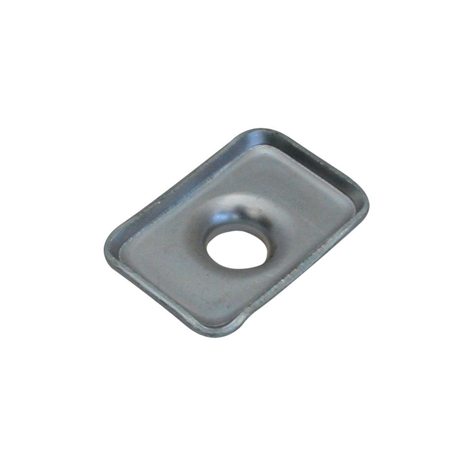 10378 Fixing plate on front axle rubber/body – Bild 1