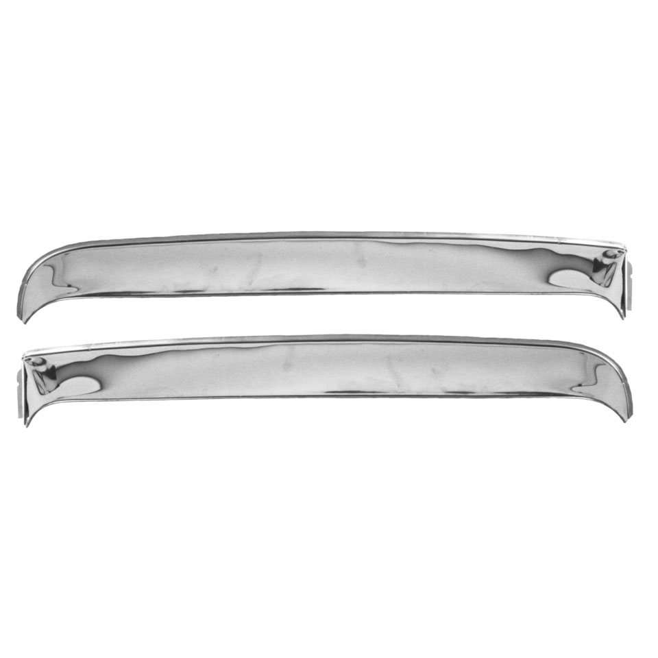 11663 Wind deflector door window, Stainless Steel - Image 1