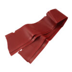Running board mats, ruby red