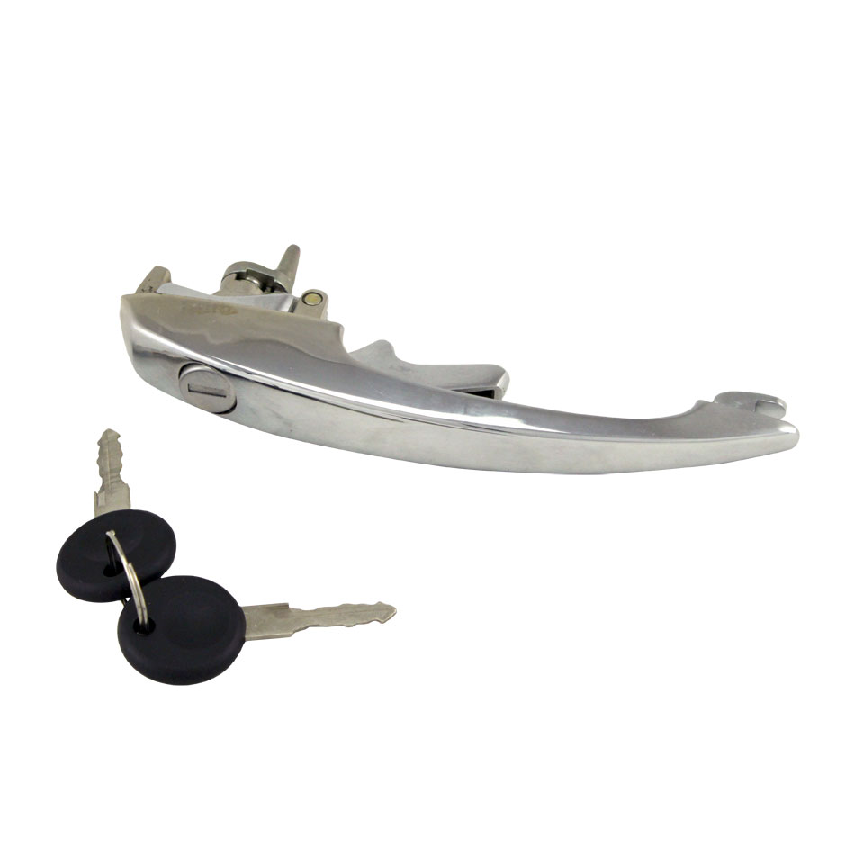 13009 Door handle, chrome - Image 1