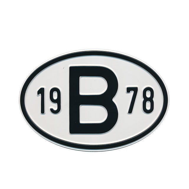 13163 Sign B 1978 - Image 1