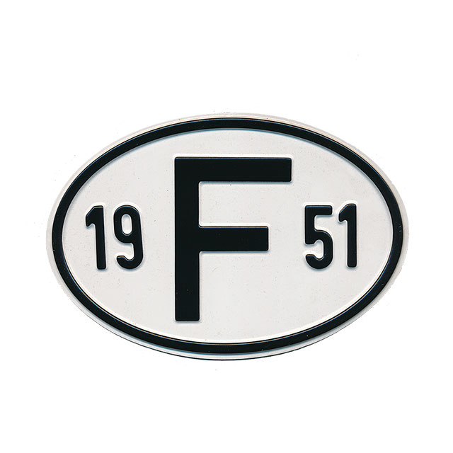 13210 Sign F 1951 - Image 1