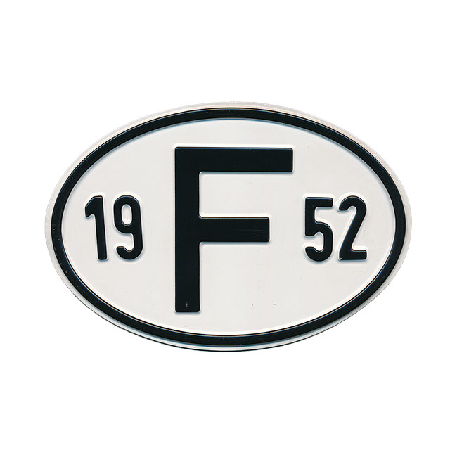 13211 Sign F 1952 - Image 1