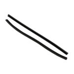 Vertical vent wing seals, as pair
