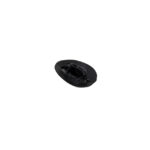 Rubber stop in heater channel, each