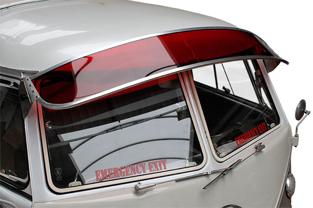 15514 Sun visor, red – Bild 1