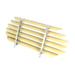 Grille de vitre arrière, non montée