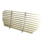 Grille de vitre arrière, non montée
