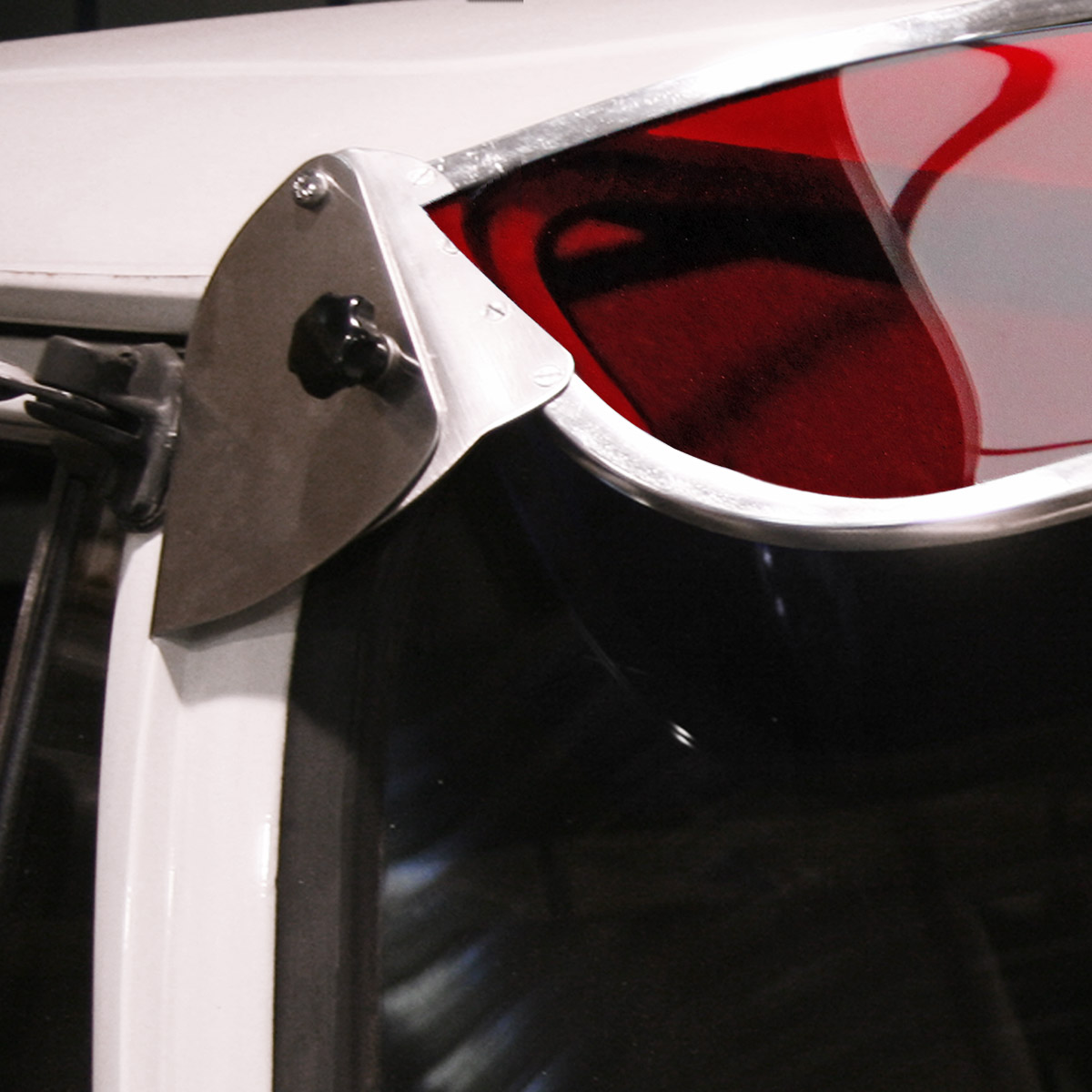 19196 Sun visor, red - Image 1