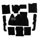 Kit de tapis, Coccinelle, noir