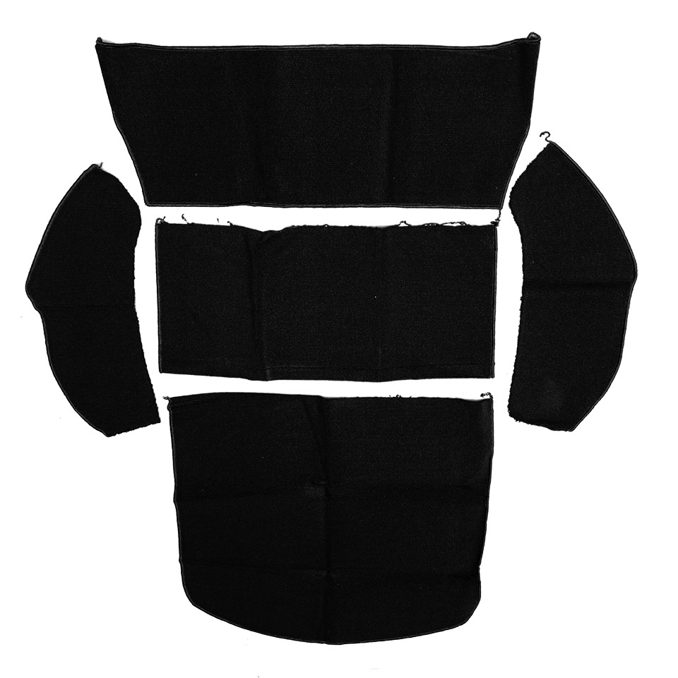 19659 Rear trunk covering, black - Image 1