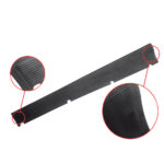Running board mats, black, as pair