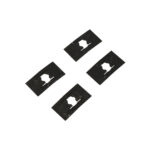 Clips for script:Karmann Ghia on rear hood, 4 pieces