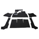 Carpet kit, Beetle convertible, black