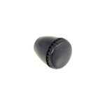 Knob on seat lever, black