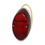 Tail light lens (USA) TQ, with rim and rubber
