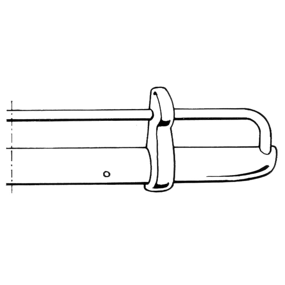 Bumper front Bumper front (USA) model, super chrome - Image 1