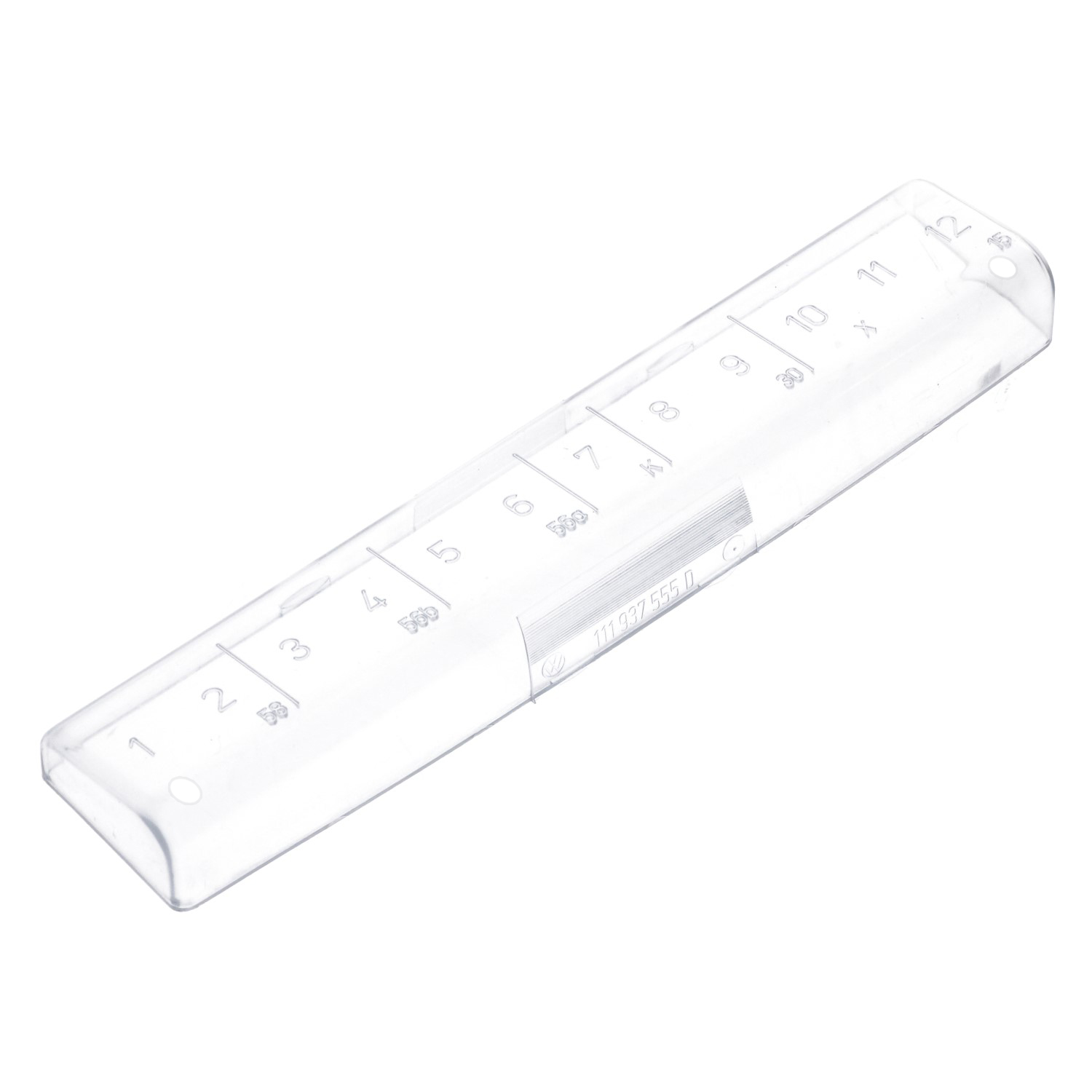 Fuse box cover Fuse box cover, 12 fuses - Imagen 1