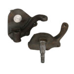 Lowered spindles, disc brakes, as pair