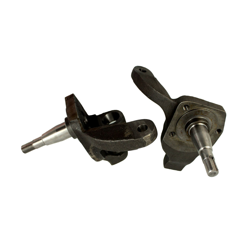 Lowered spindles for drum brakes<br>as pair for Beetle Lowered spindles for drum brakes, as pair - Image 1