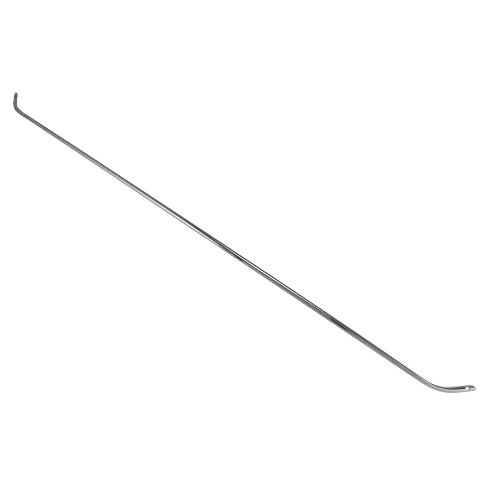 Nail trim convertible (chrome steel) front for Karmann Ghia -02/59 (-ch. 2 257 979) Nail trim convertible (chrome steel) front - Image 1