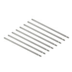 Pushrod set - blank end Chromoly, TQ, 8 pieces