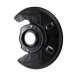 Dust cover behind brake disc, right