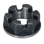 Castle nut rear axle