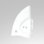 Hinge cover, Beetle convertible, left, white