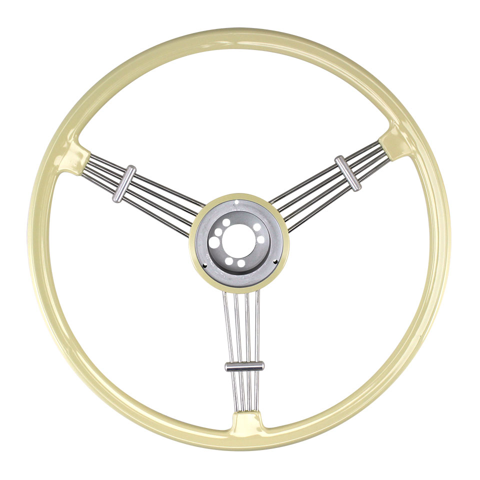Steering wheel 'Banjo' Steering wheel 'Banjo', white - Image 1