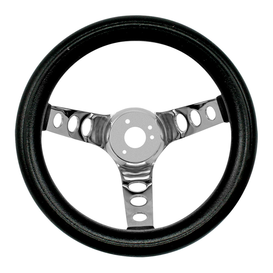 Volant à 3 branches<br>12 inch for Steering wheel 3 spokes, 12 inch - Image 1