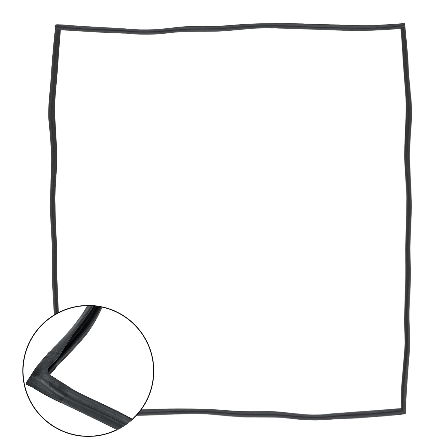 Side sliding door rubber Side sliding door rubber, right, Top Quality - Afbeelding 1