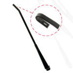 Wiper arm, black, each, right