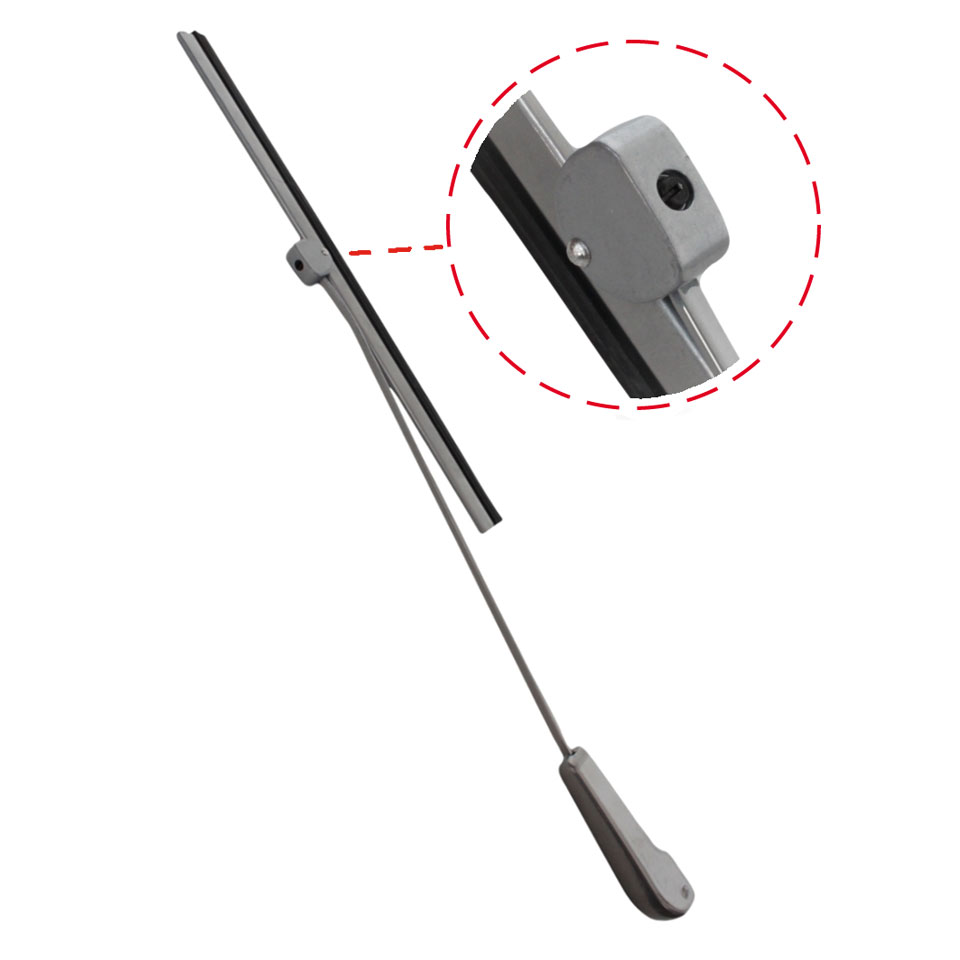 Wiper arm + blade Wiper arm + blade, silver - Afbeelding 1