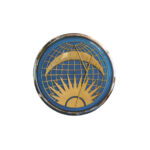 Horn button ''SUN & MOON'' for Banjo steering wheel 'Flat4'