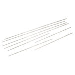 Scraper moulding set, chrome, Type 1 convertible, 8 pieces - also needed Clips 7052 x 96