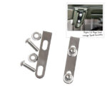 Engine lid hinge mounting plates