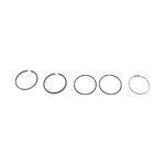 Segments de piston, 88mm, 2/2/5mm