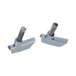 Vent wing hinge convertible, complete with screw, as pair - Image 2