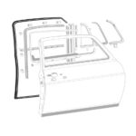 Doorseal right - Type 3  German - Imagen 9