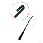 Ruitenwisserarm, zwart, per stuk, L/R