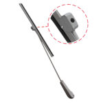 Wischerarm + -blatt, silber
