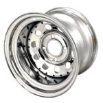 Wheel Modular, chrome, 4 lug (4x130), 10 x 15", ET -37